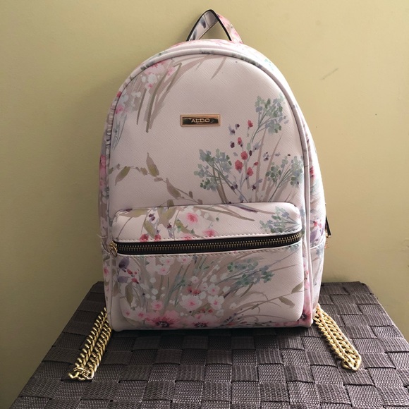 aldo floral backpack